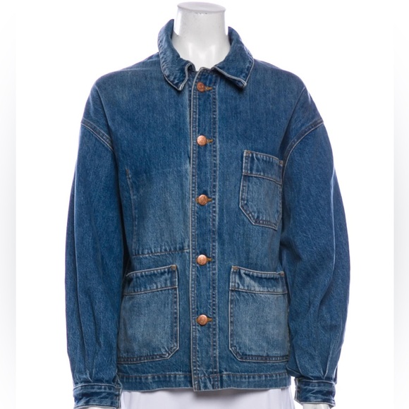 Doen denim jacket size L NWOT - Picture 13 of 14